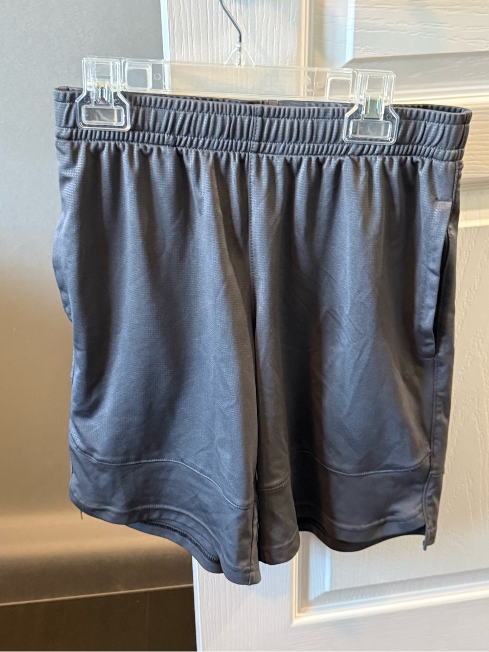DSG Boys Gray Athletic Mesh Shorts
